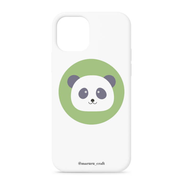 まるる家族 パンダのチョコくん Iphoneケース まるるのデザインガーデン Booth