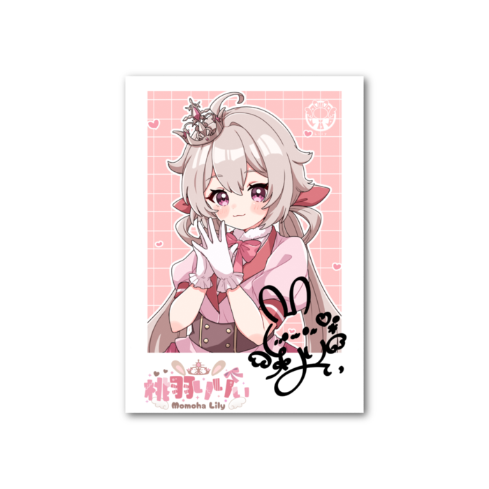 フォト風カード - 縦 - 片面