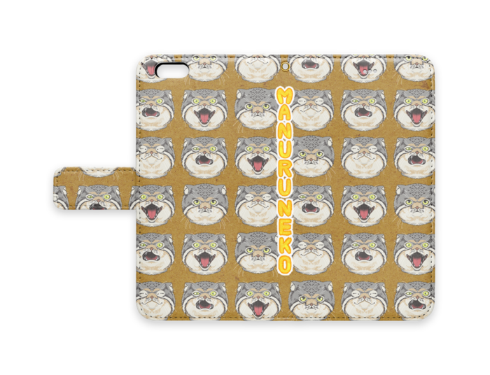 手帳型iPhoneケース - iPhone6 Plus - ストラップ穴 あり