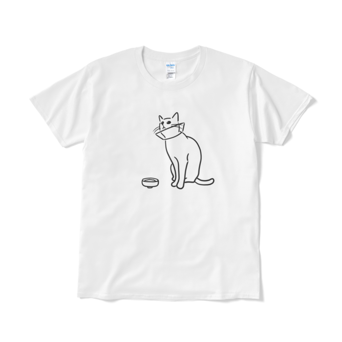 エリザベスカラー猫tシャツ あすぱらべーこんshop Booth