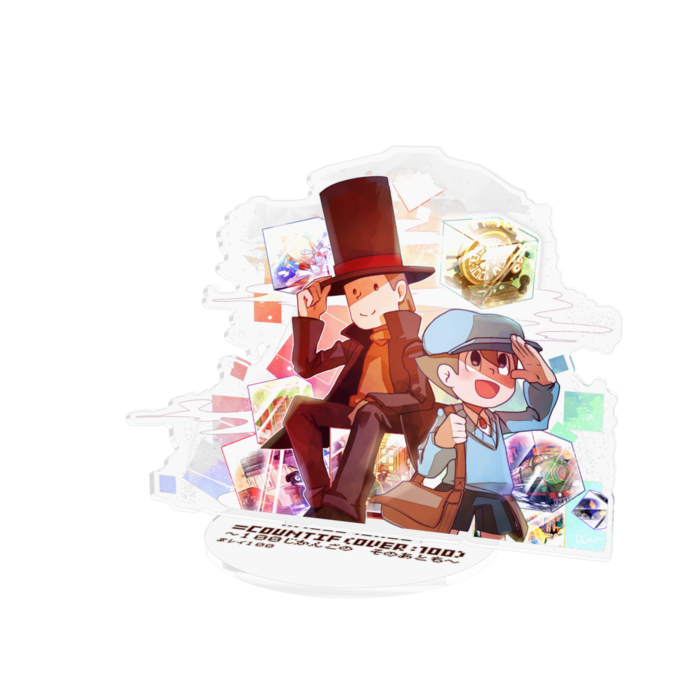 アクリルフィギュア - 160x160mm