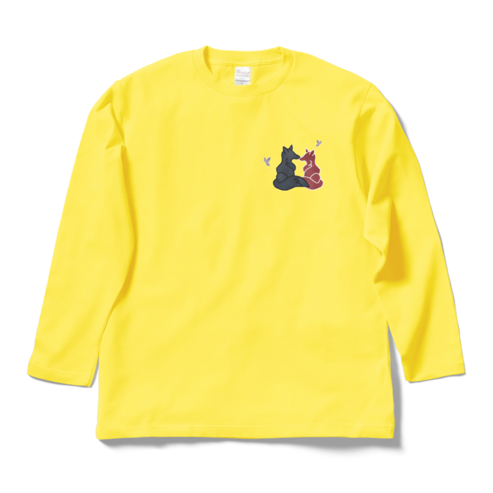 ロングスリーブTシャツ - L - イエロー