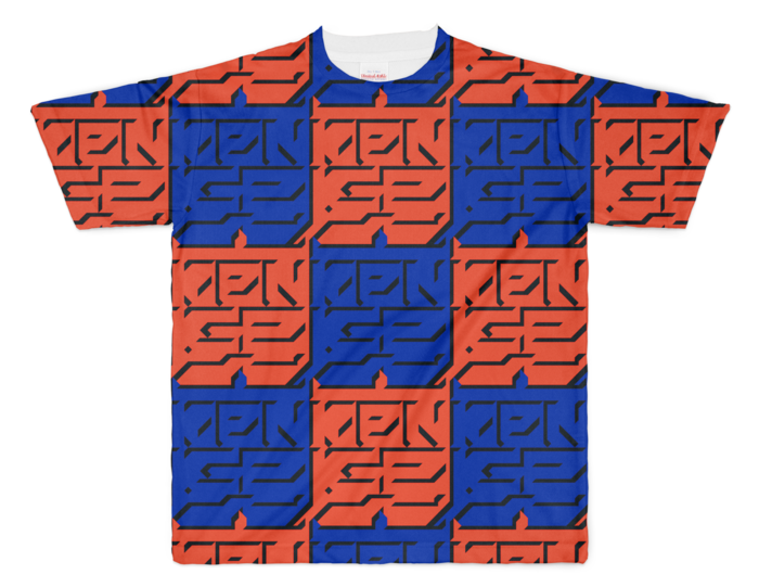 フルグラフィックTシャツ - XL - 両面印刷