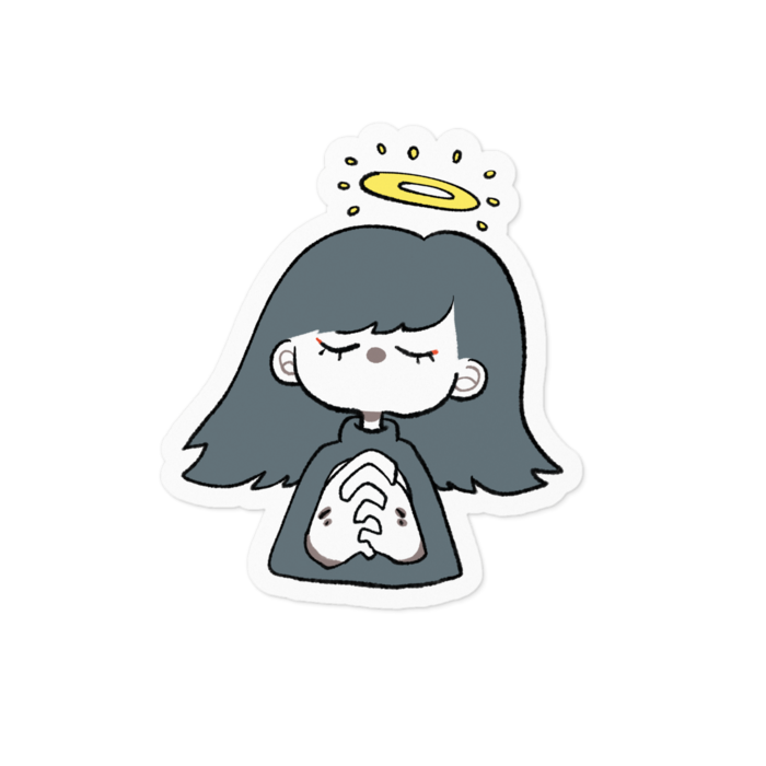 ステッカー - 100 x 100 (mm)