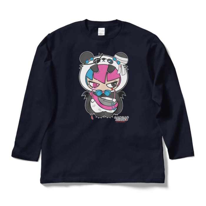 ロングスリーブTシャツ - L - ネイビー