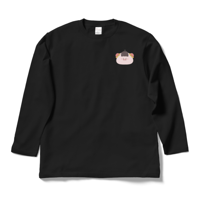ロングスリーブTシャツ - L - ブラック
