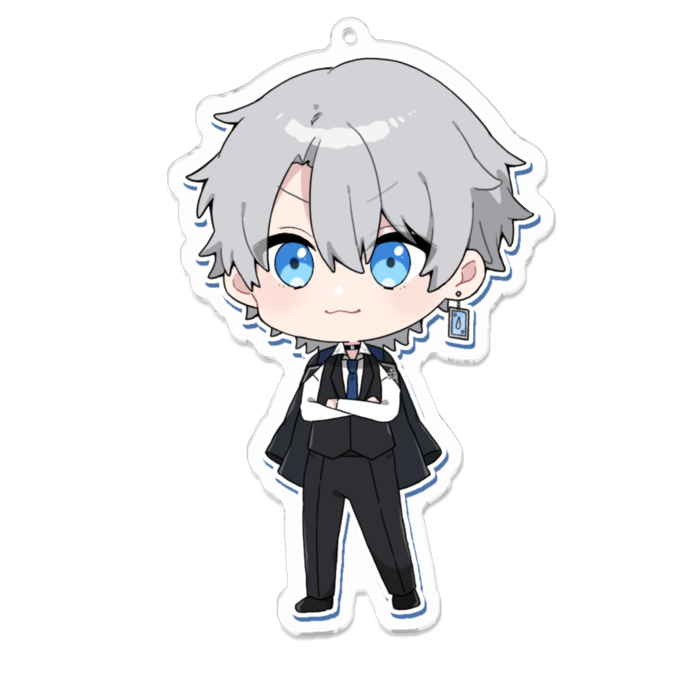 アクリルキーホルダー（コーティング） - 100 x 100 (mm)