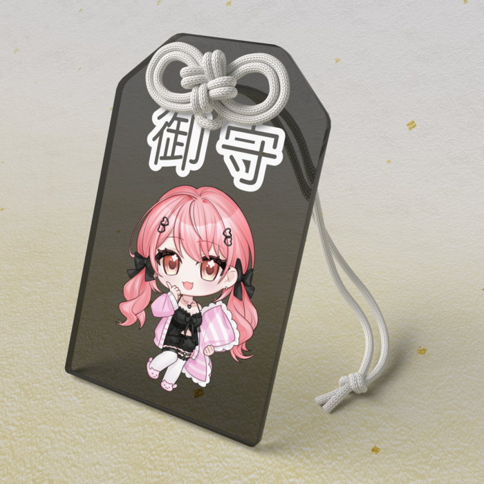 アクリルお守り - 50 × 80mm