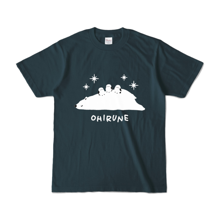カラーTシャツ - S - デニム (濃色)