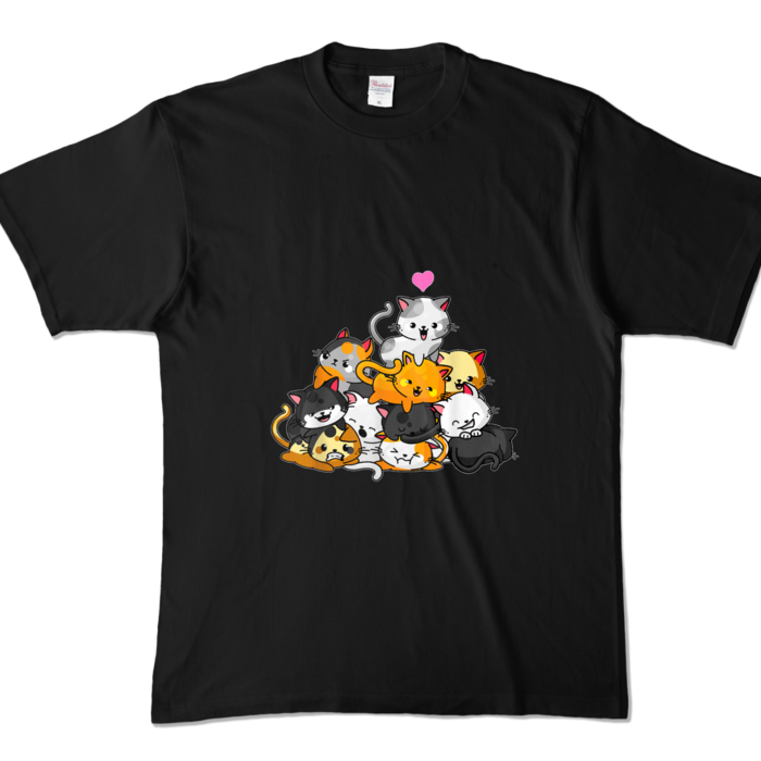 カラーTシャツ - XL - ブラック (濃色)