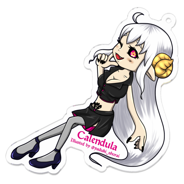 アクリルキーホルダー（コーティング） - 70 x 70 (mm)