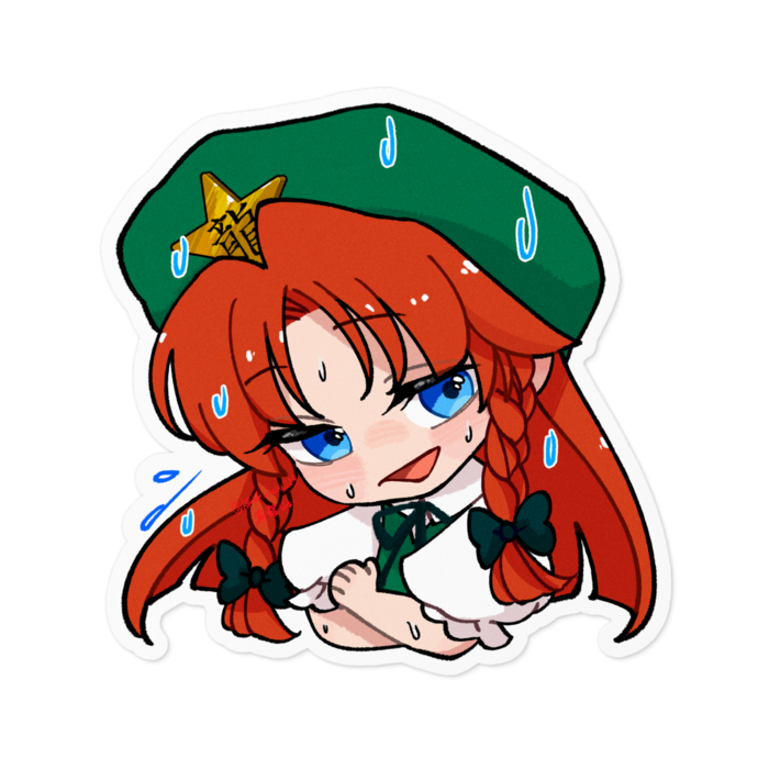 ステッカー - 100 x 100 (mm)