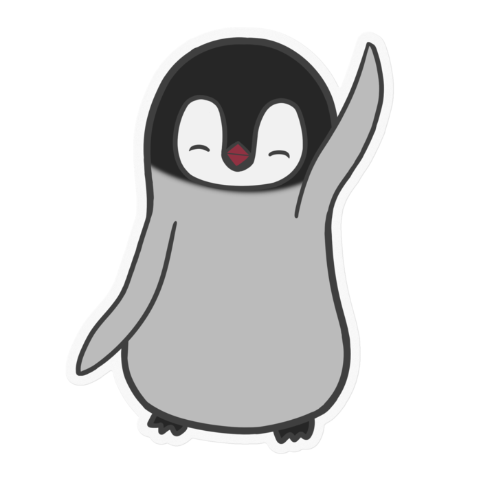 ステッカー(クリア) - 100 x 100 (mm)