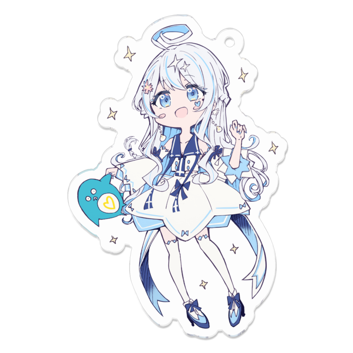 アクリルキーホルダー - 70 x 70 (mm)