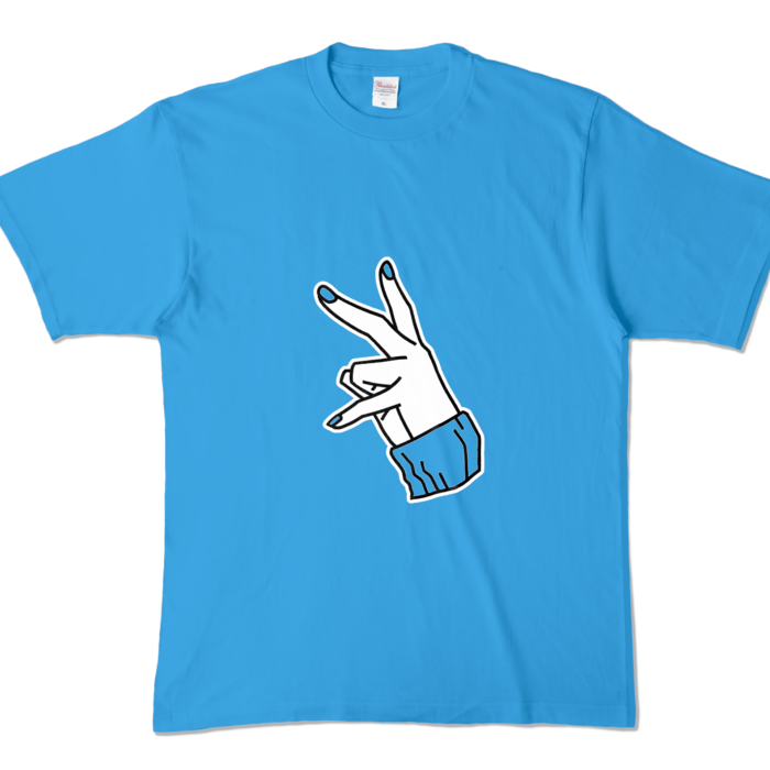 カラーTシャツ - XL - ターコイズ (濃色)