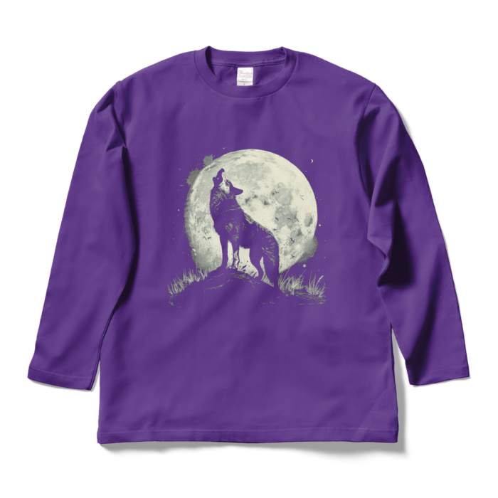 ロングスリーブTシャツ - L - パープル