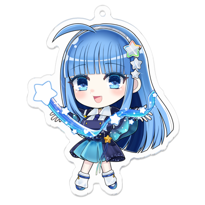アクリルキーホルダー - 70 x 70 (mm)