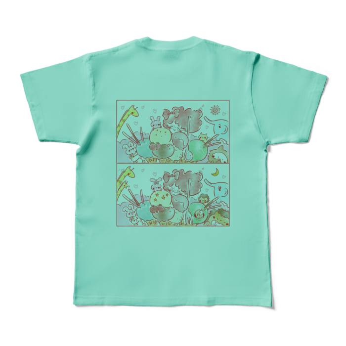 カラーTシャツ - M - アイスグリーン (淡色)