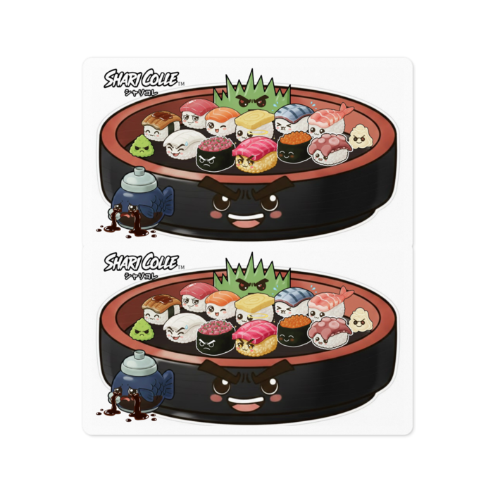 ステッカー - 100 x 100 (mm)