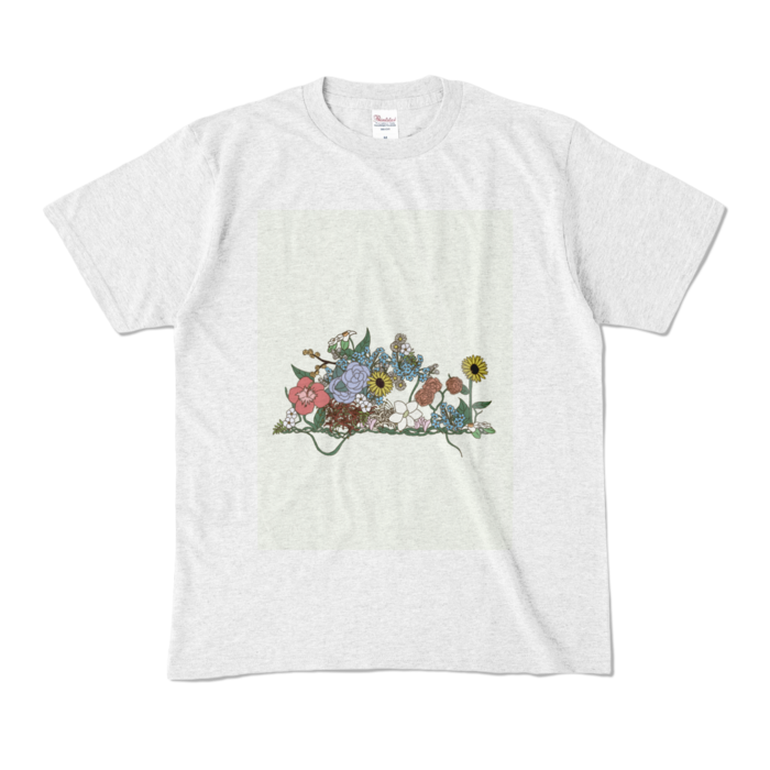 カラーTシャツ - M - アッシュ (淡色)