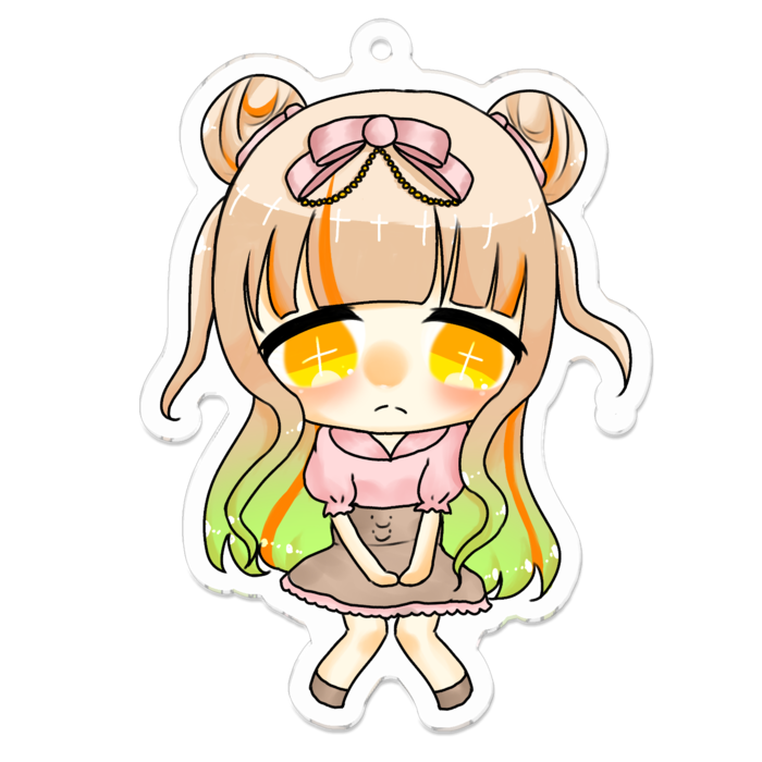 アクリルキーホルダー - 70 x 70 (mm)