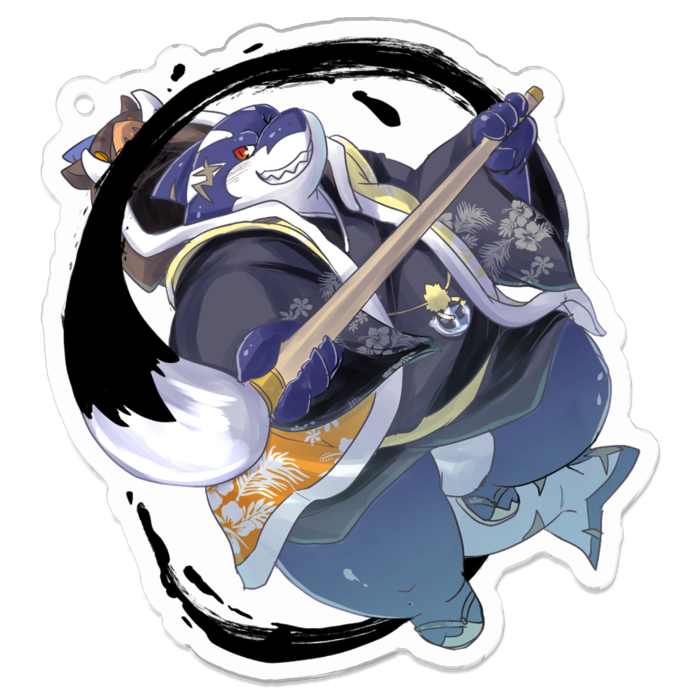 アクリルキーホルダー - 70 x 70 (mm)Mサイズ