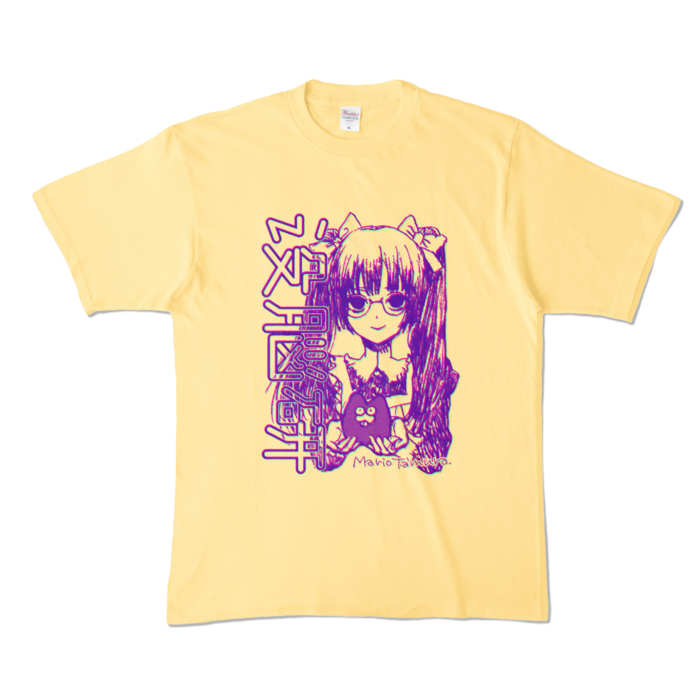 カラーTシャツ - XL - ライトイエロー (淡色)