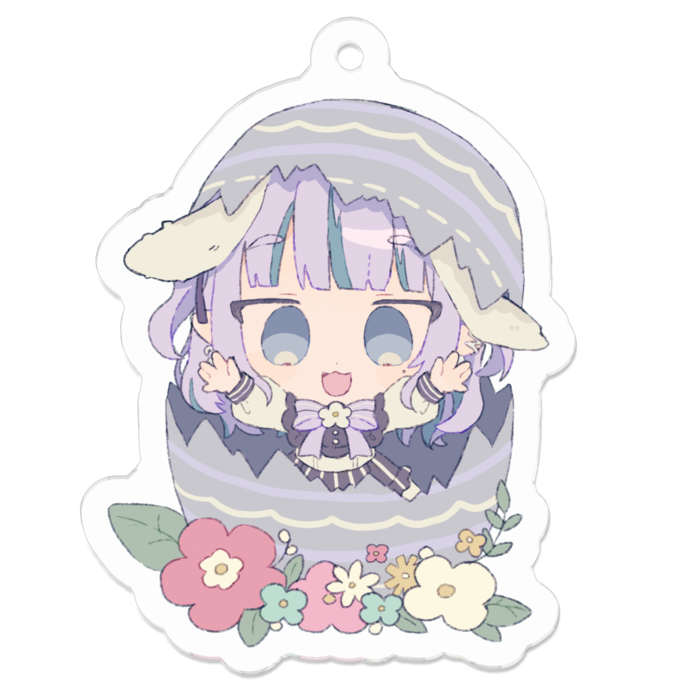 アクリルキーホルダー - 50 x 50 (mm)
