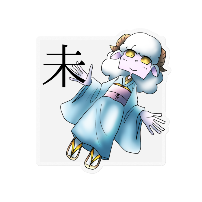 ステッカー - 100 x 100 (mm)