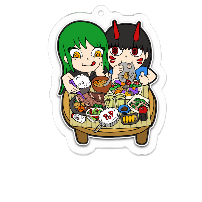 アクリルキーホルダー - 70 x 70 (mm)