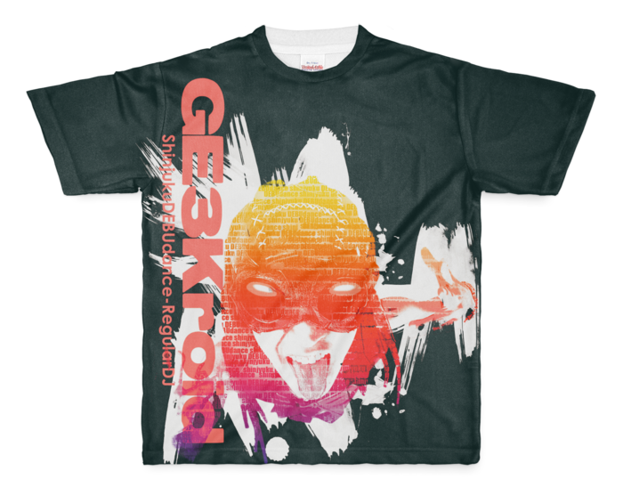 フルグラフィックTシャツ - M - 両面印刷