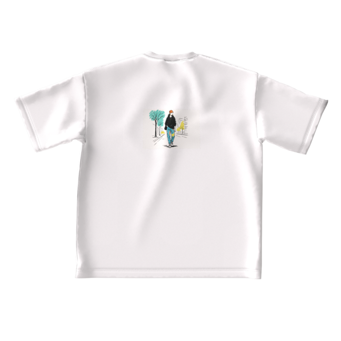 ビッグシルエットTシャツ - L - 白