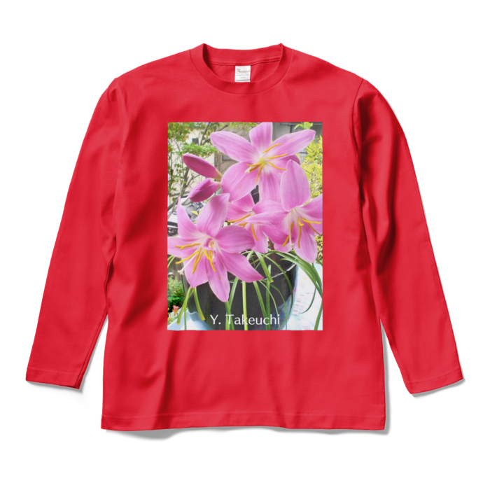 ロングスリーブTシャツ - M - レッド