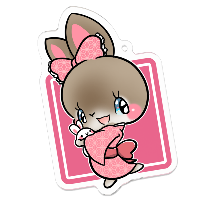 アクリルキーホルダー - 70 x 70 (mm)