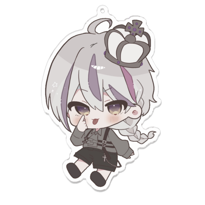 アクリルキーホルダー - 100 x 100 (mm)