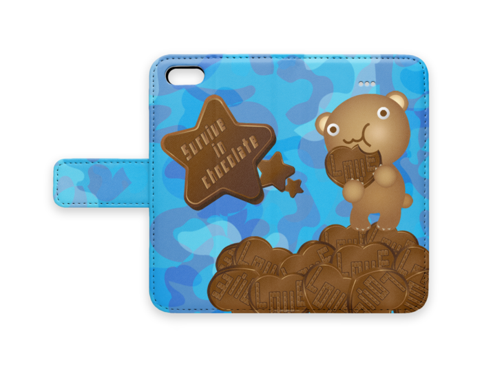 手帳型iPhoneケース - iPhone 5 / 5s / SE - ストラップ穴 なし