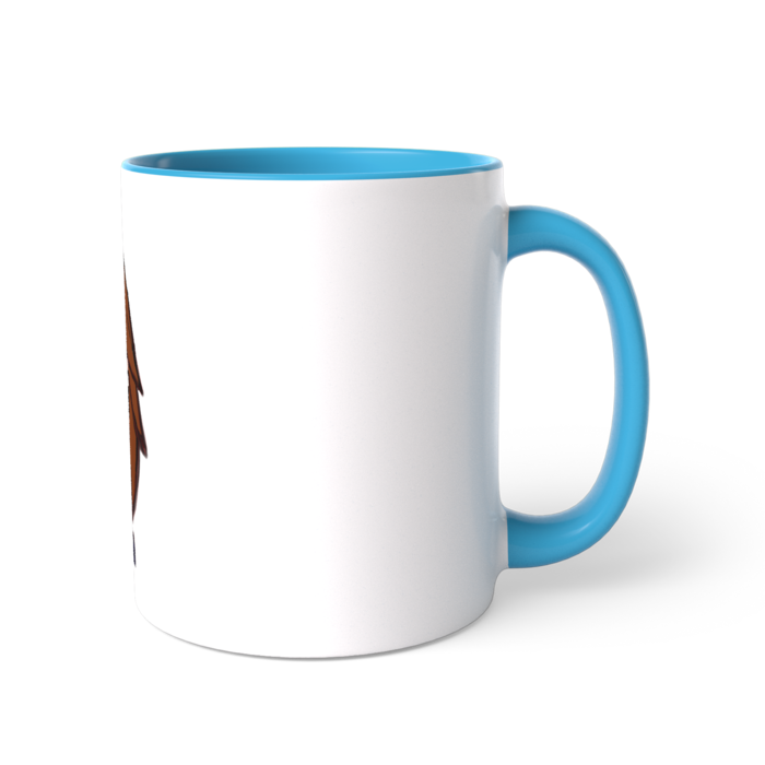 ツートンカラーマグカップ - 直径 8.2cm / 高さ 9.5cm