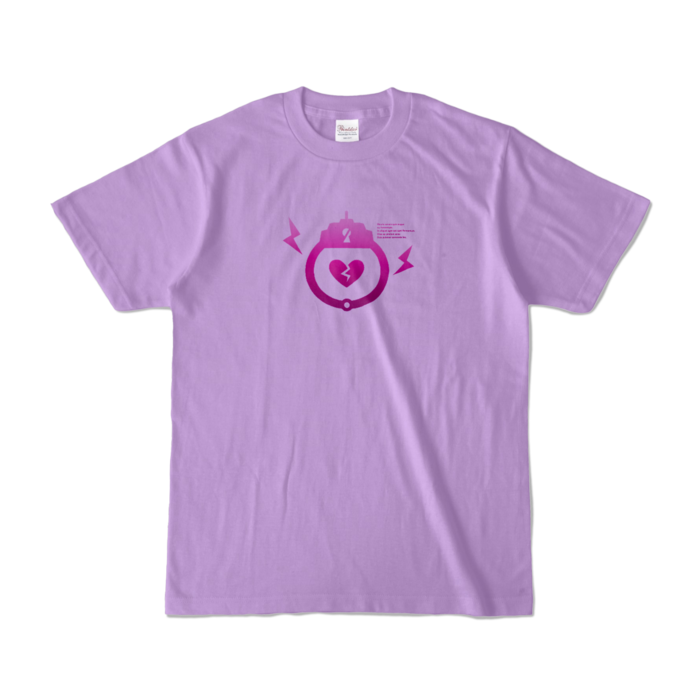 カラーTシャツ - S - ライトパープル (淡色)