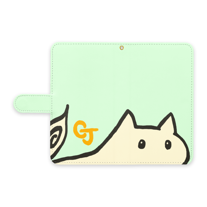 手帳型Androidケース - L - ストラップ穴 あり