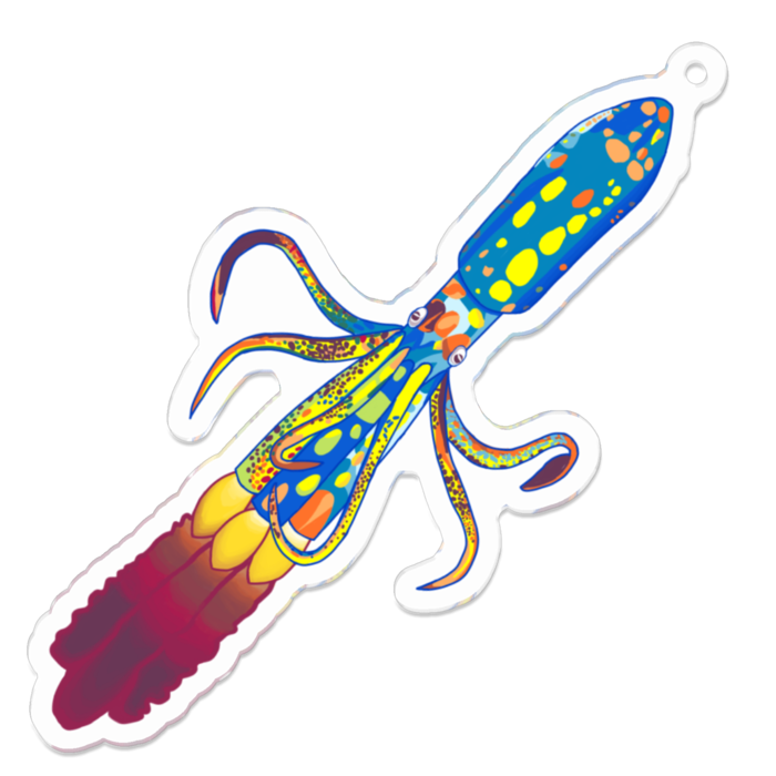 アクリルキーホルダー - 70 x 70 (mm)