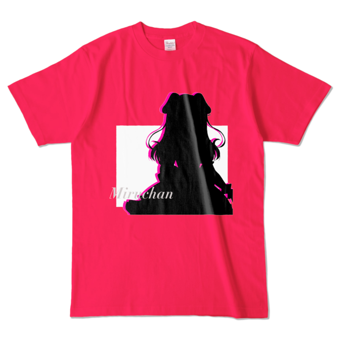 カラーTシャツ - L - ホットピンク (濃色)