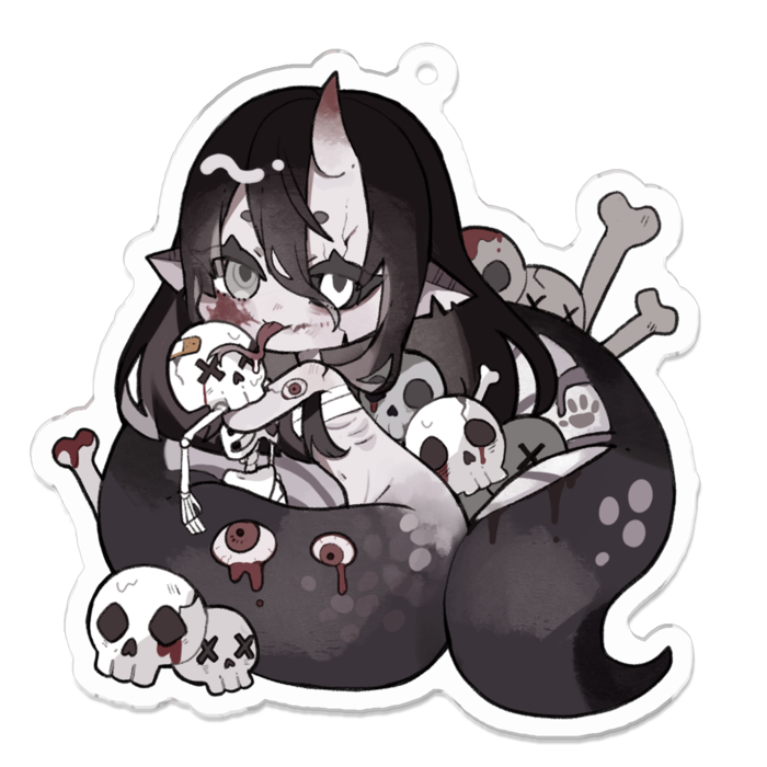 アクリルキーホルダー - 70 x 70 (mm)