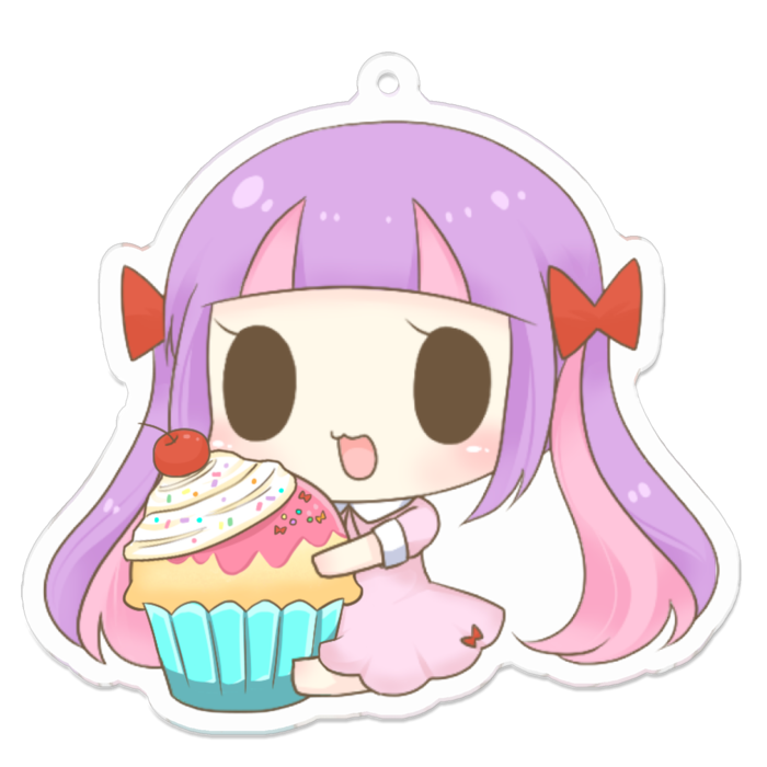 アクリルキーホルダー - 70 x 70 (mm)