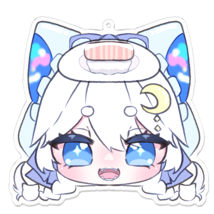 アクリルキーホルダー - 100 x 100 (mm)