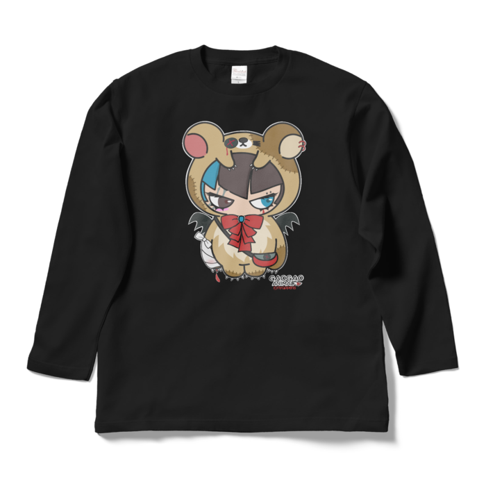 ロングスリーブTシャツ - L - ブラック