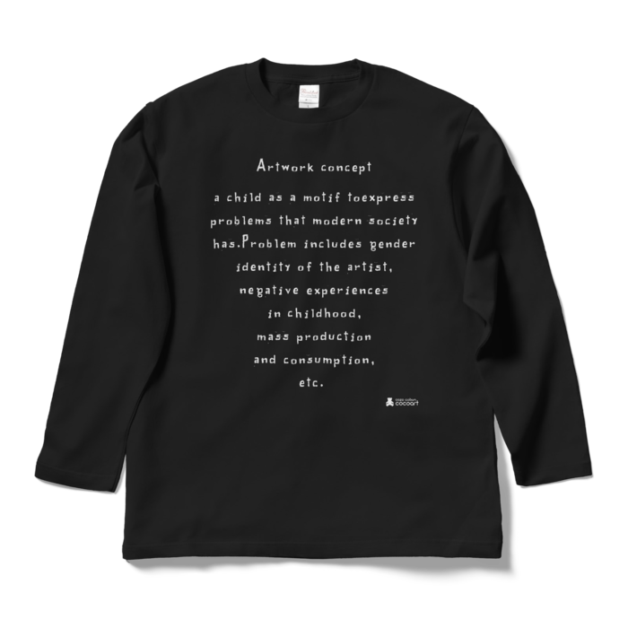 ロングスリーブTシャツ - L - ブラック