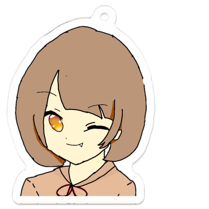 アクリルキーホルダー - 50 x 50 (mm)