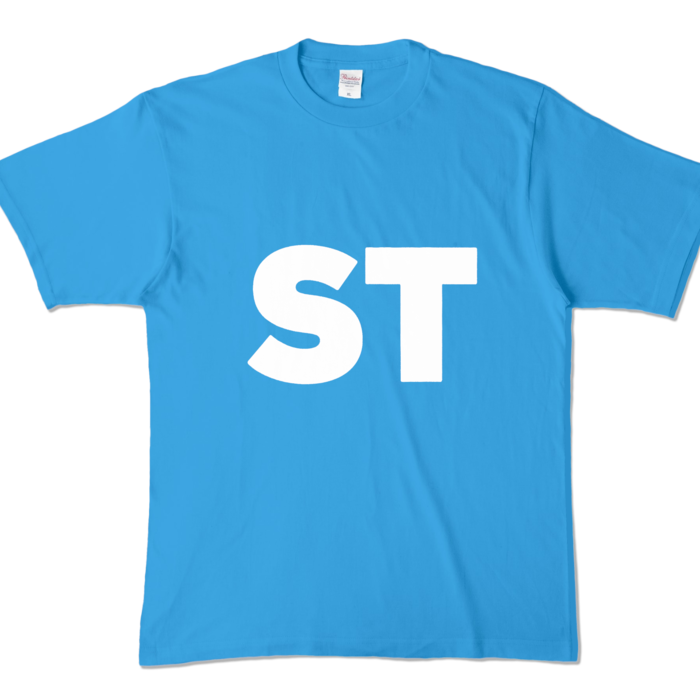 【前面】ST - XL - ターコイズ (濃色)(1)