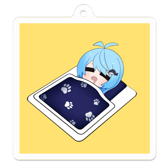 アクリルキーホルダー - 50 x 50 (mm)