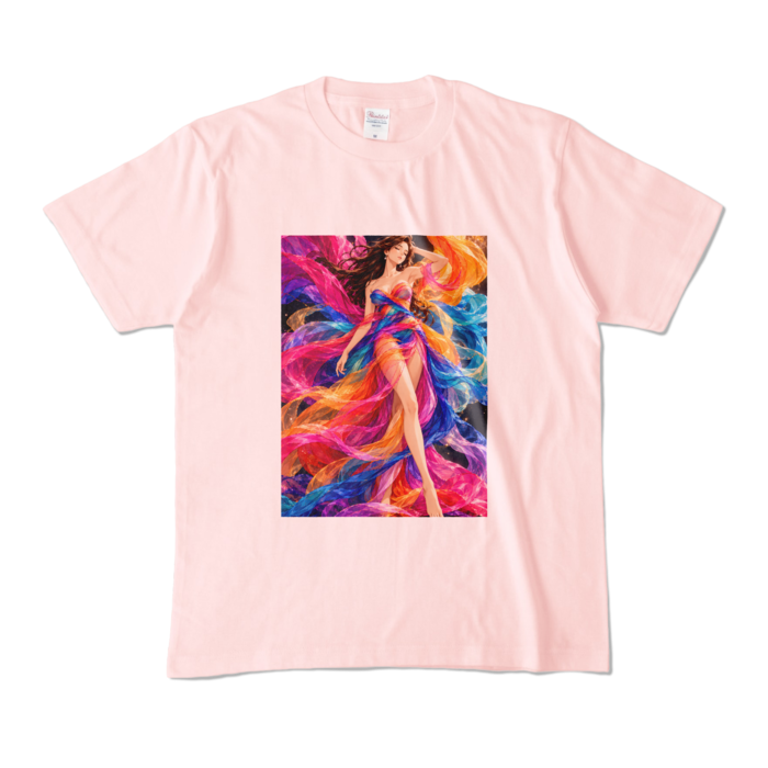 カラーTシャツ - M - ライトピンク （淡色）